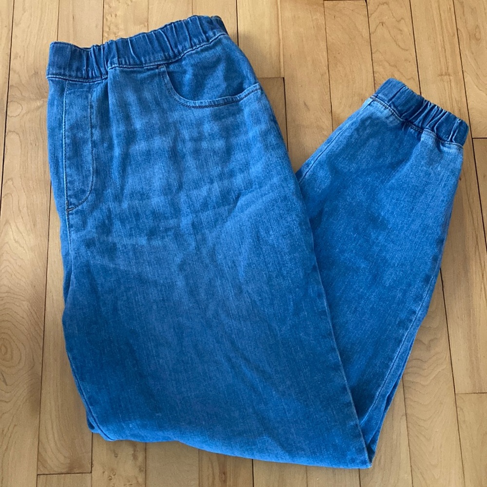 High rise loft jogger